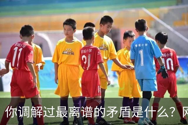 你调解过最离谱的矛盾是什么？网友：完了，一个小时又出不去了