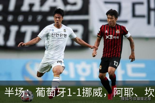 半场：葡萄牙1-1挪威，阿耶、坎塞洛世界波，贡萨洛、B费造险