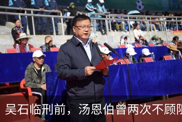 吴石临刑前，汤恩伯曾两次不顾阻拦闯进蒋介石官邸为其求情，两人并无交集，汤恩伯为何这样做？