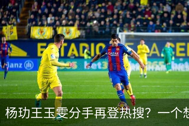 杨玏王玉雯分手再登热搜？一个想成家，一个拼事业，粉丝意难平