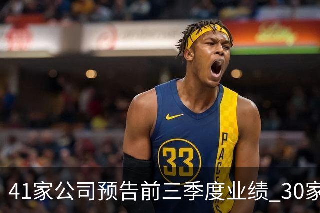 41家公司预告前三季度业绩 30家预增