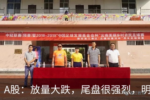 A股：放量大跌，尾盘很强烈，明天周五，或将迎来暴风雨？